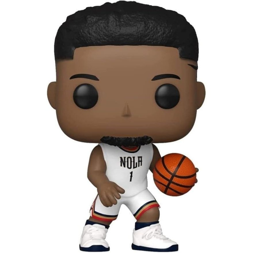 Funko Pop! NBA New Orleans Pelicans Zion Williamson Basketball Figure #130 - Picture 2 of 2